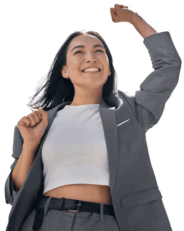 banner5 Happy Corporate Woman